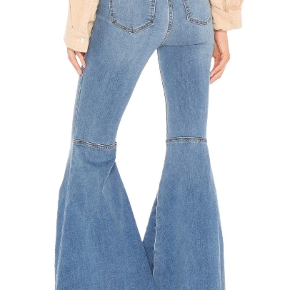 💗HOST PICK💗 Just Float on Flare Free People Jeans - Picture 11 of 13